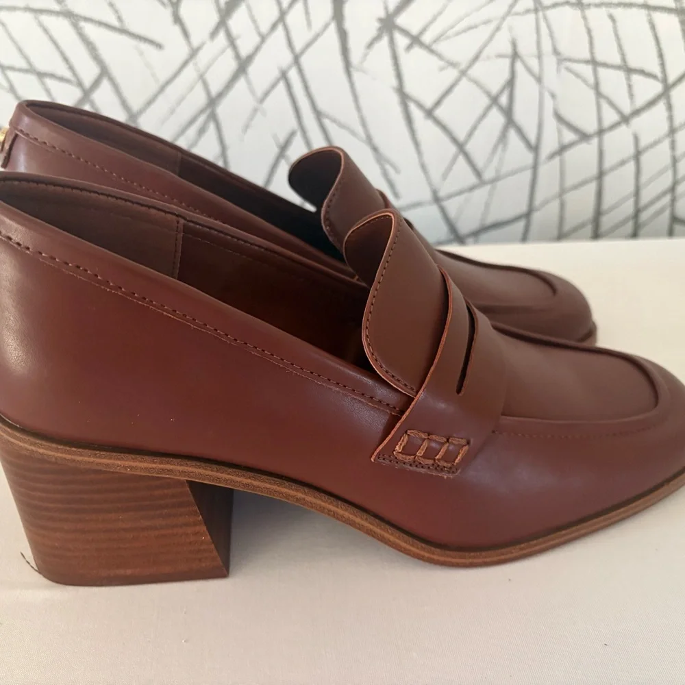Marc Fisher Women’s Tan Slip-On Loafers - Picture 4 of 8